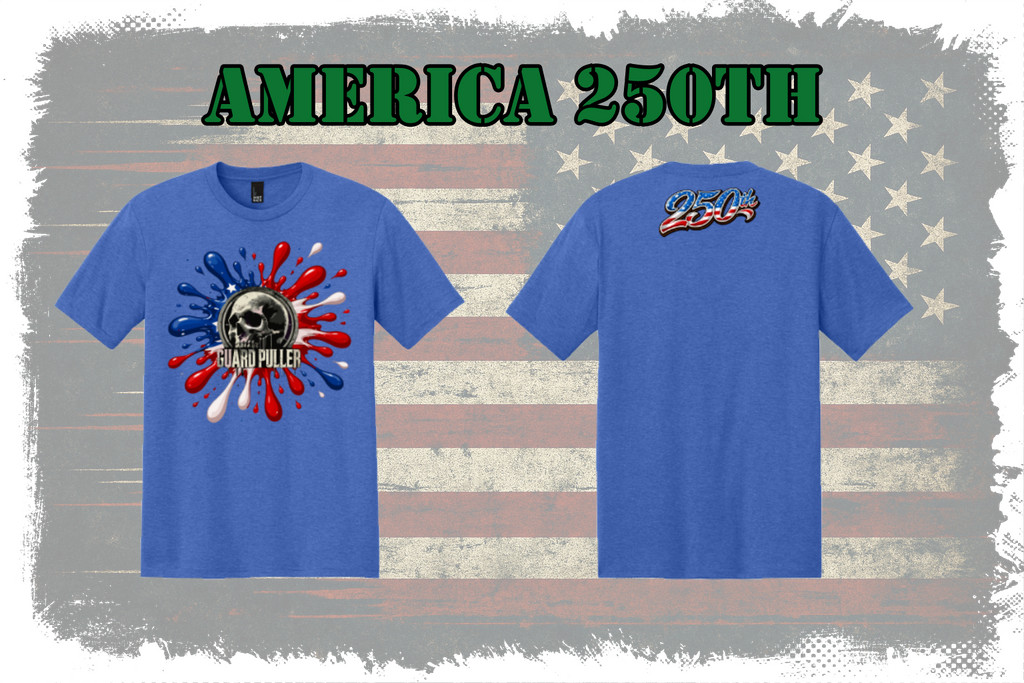 Guard Puller “America 250” Tri-Blend Tee – Legacy in Motion