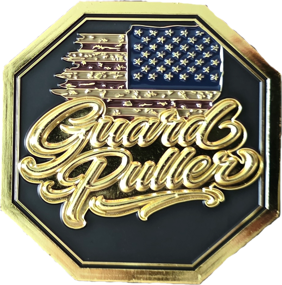 Guard Puller Jiu-Jitsu Rank Challenge Coin Series