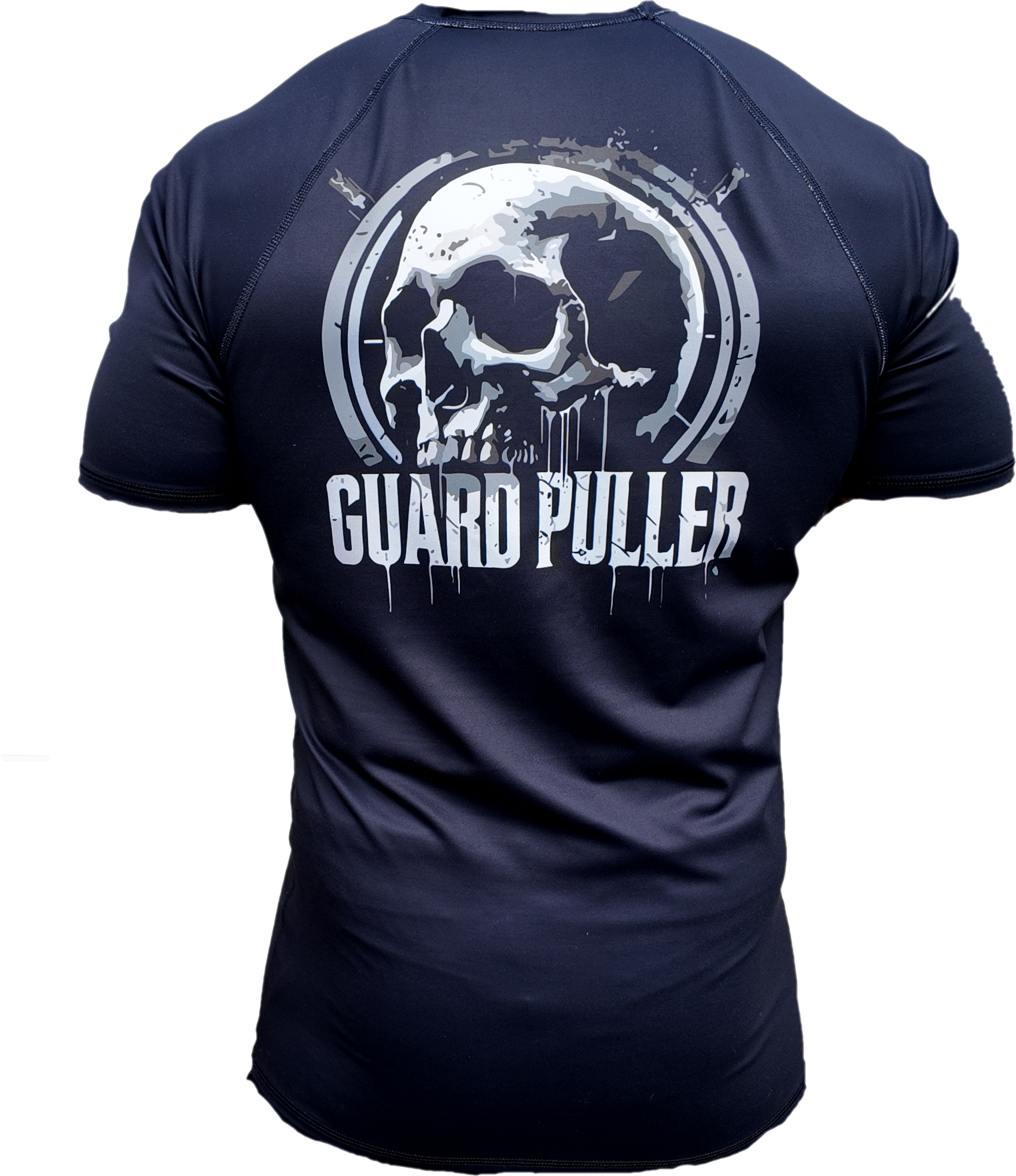 Premium Performance Grappling Rash Guard – Guard Puller Skull