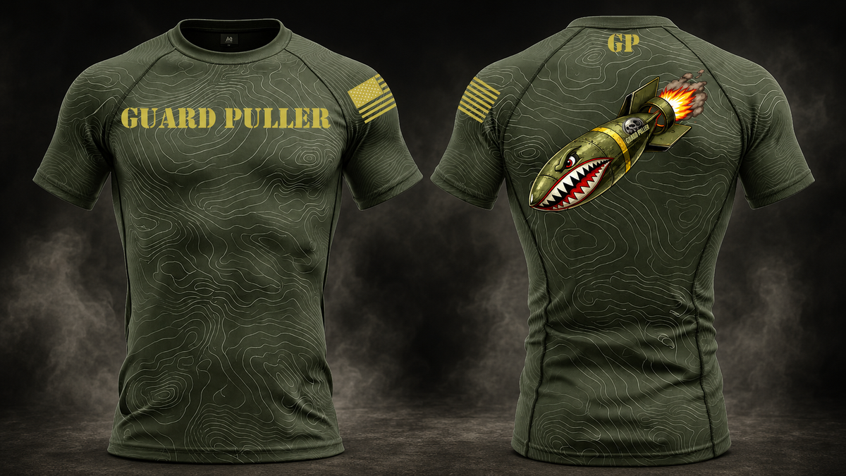 MGRS Shark Bomb Military Grapplers Rashguard