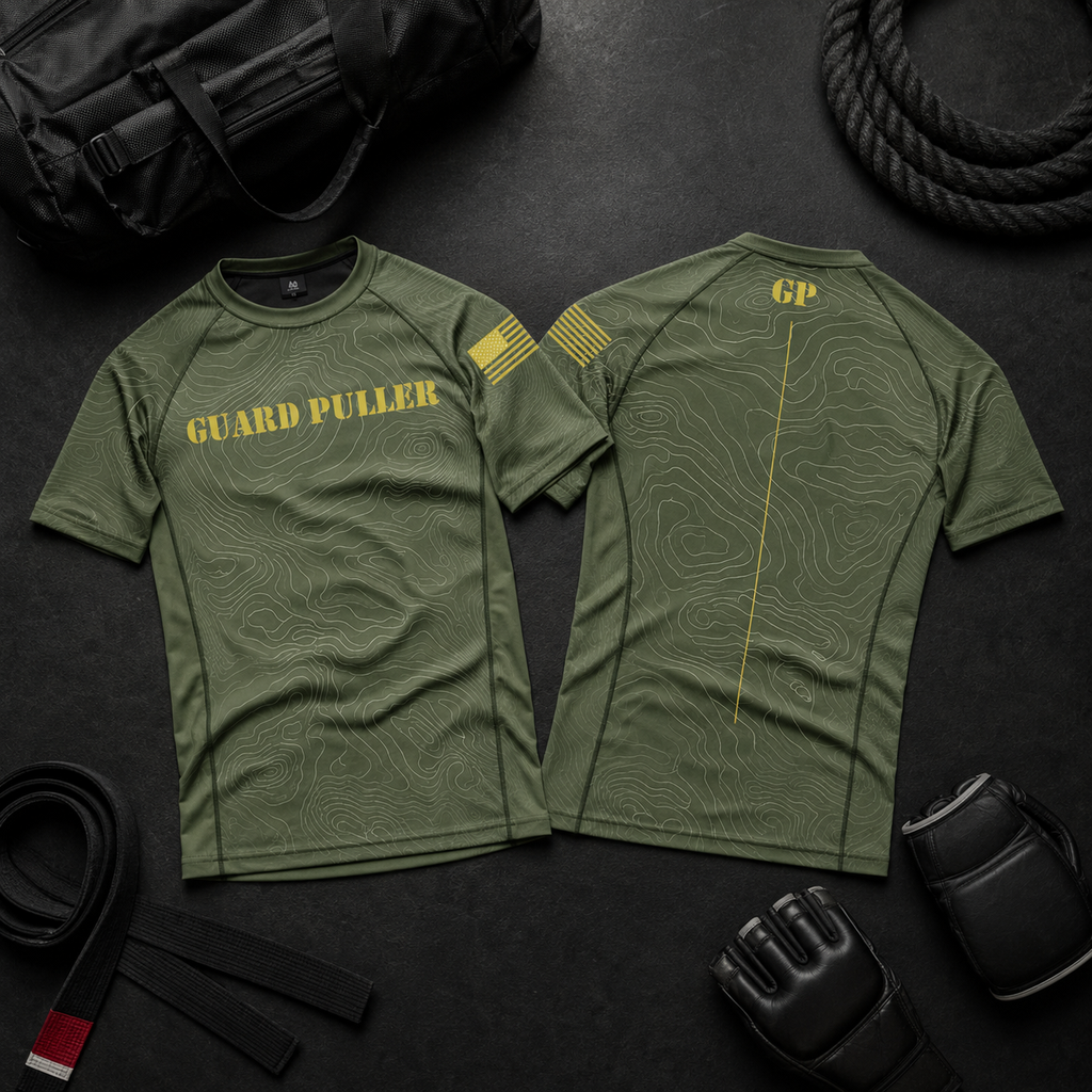 MGRS Topographic Military Grapplers Rashguard