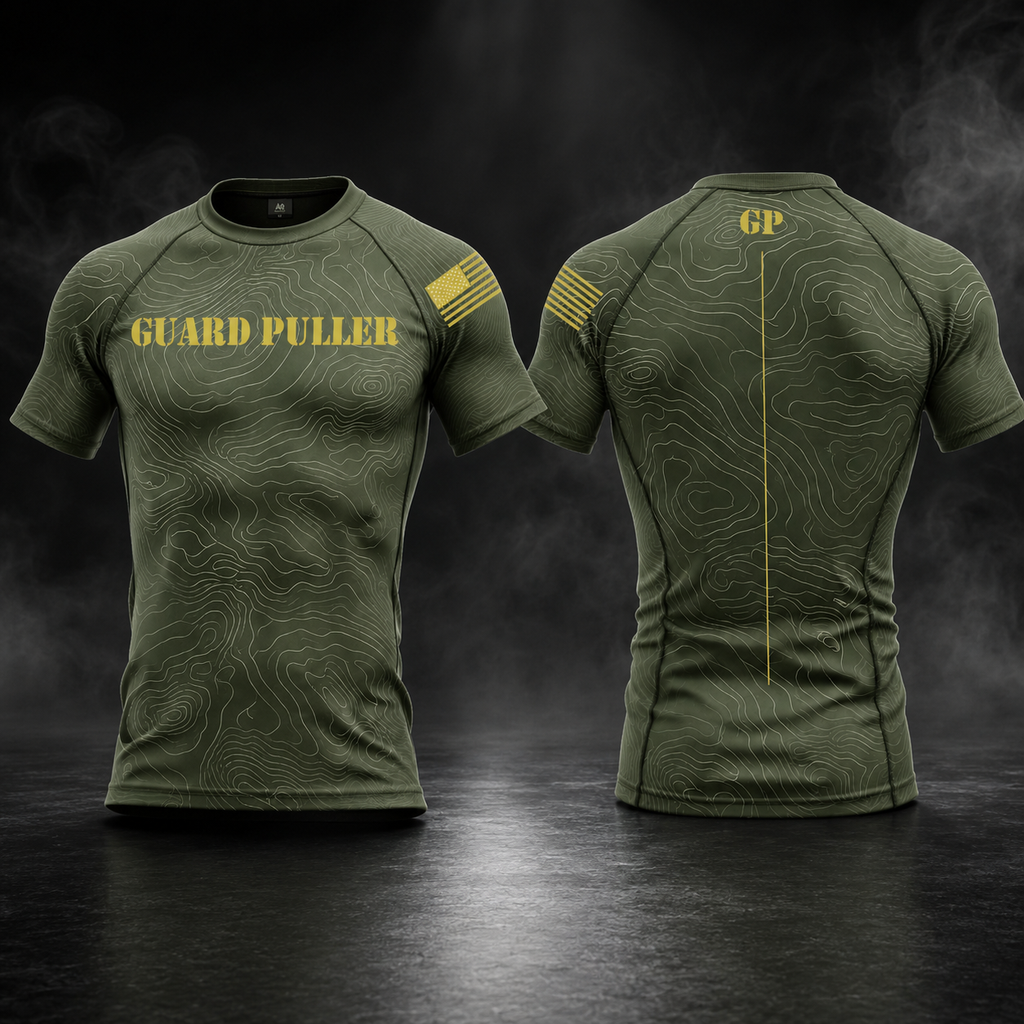 MGRS Topographic Military Grapplers Rashguard