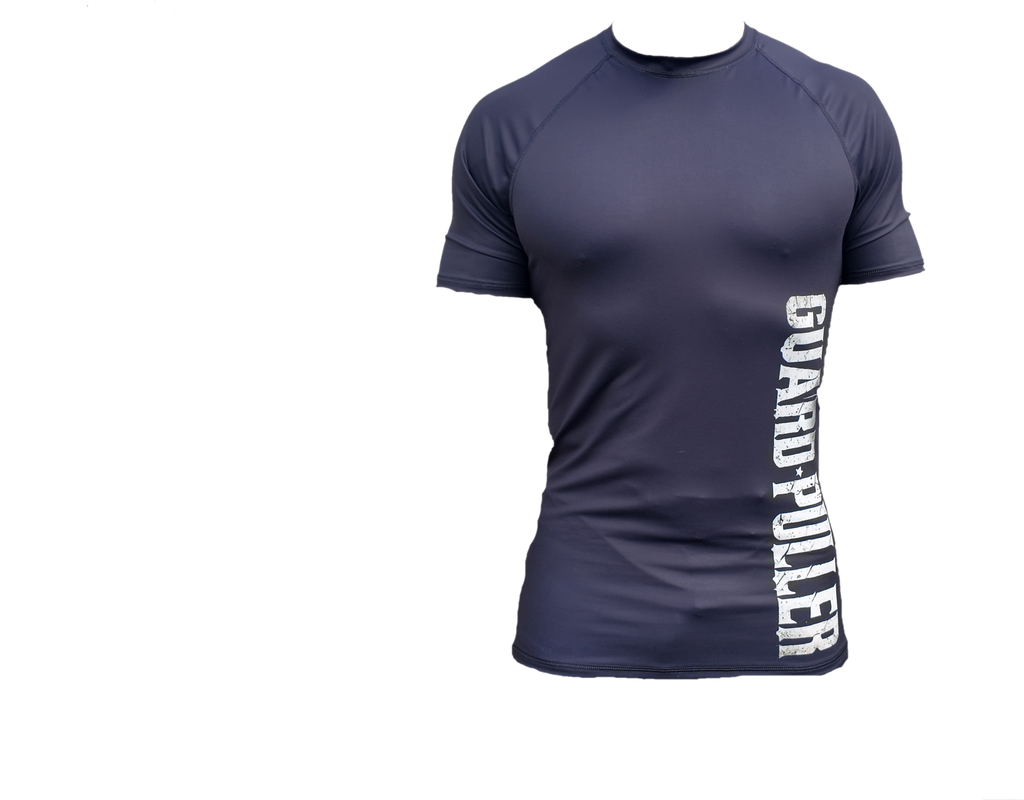 Premium Performance Grappling Rash Guard – Skull and Flag