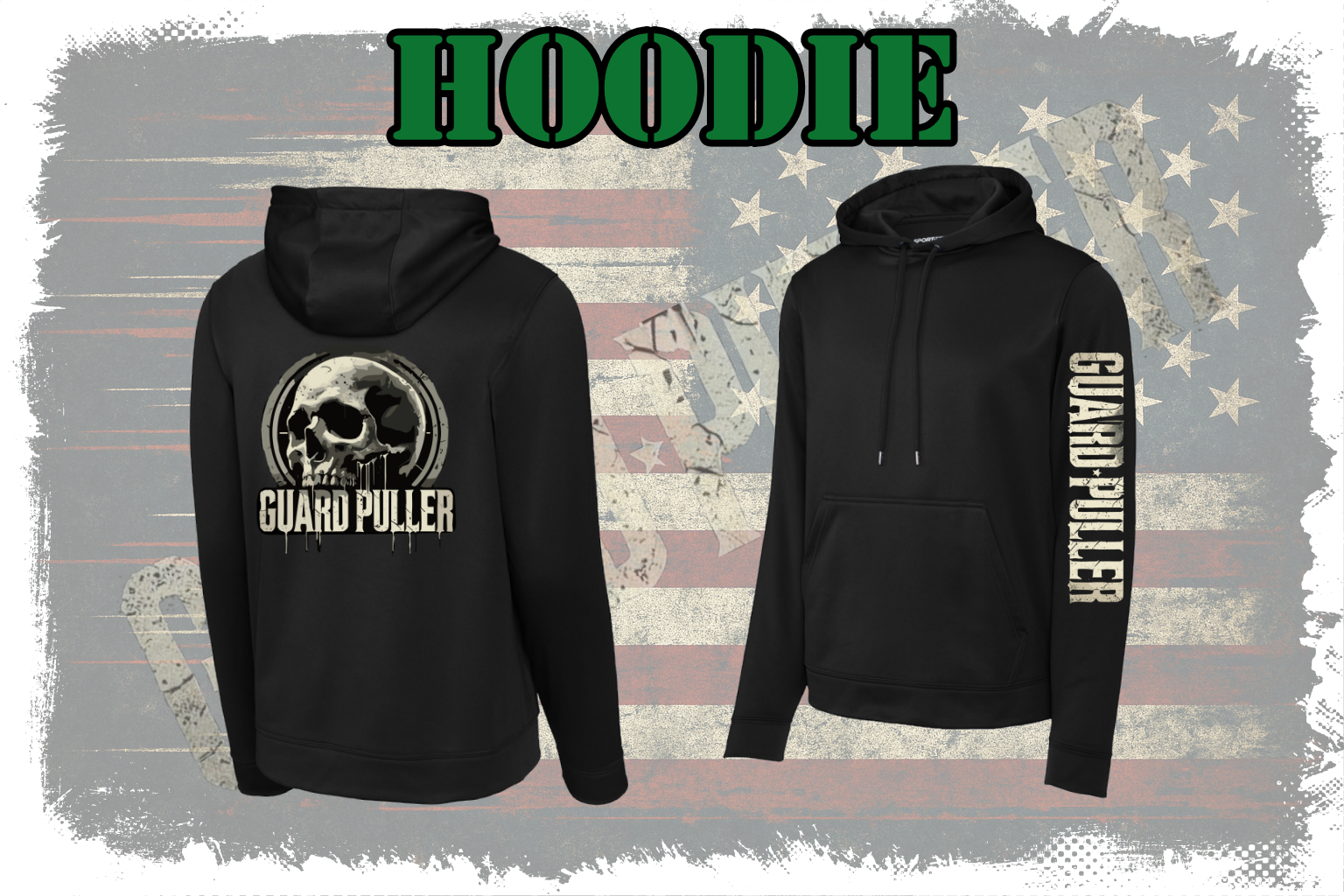 Guard Puller Premium Hoodie – Built for the Grind