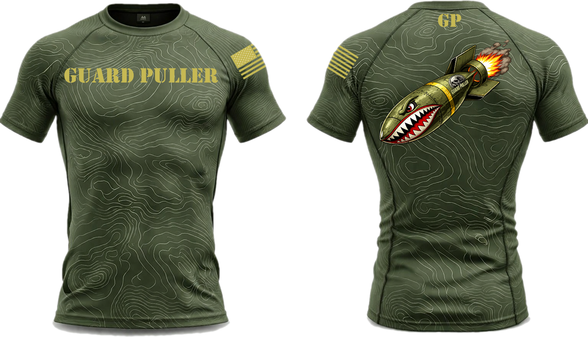 MGRS Shark Bomb Military Grapplers Rashguard