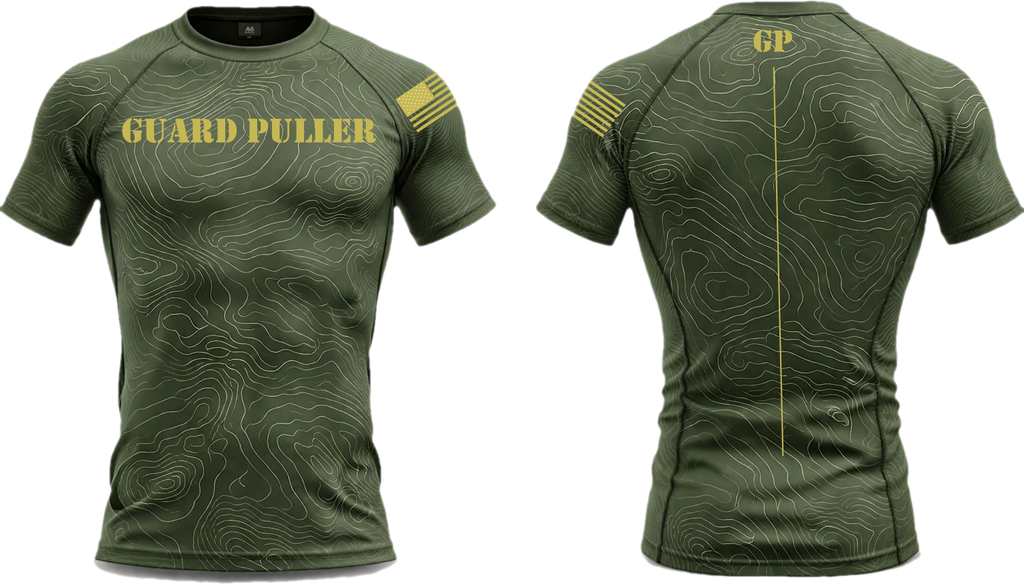 MGRS Topographic Military Grapplers Rashguard