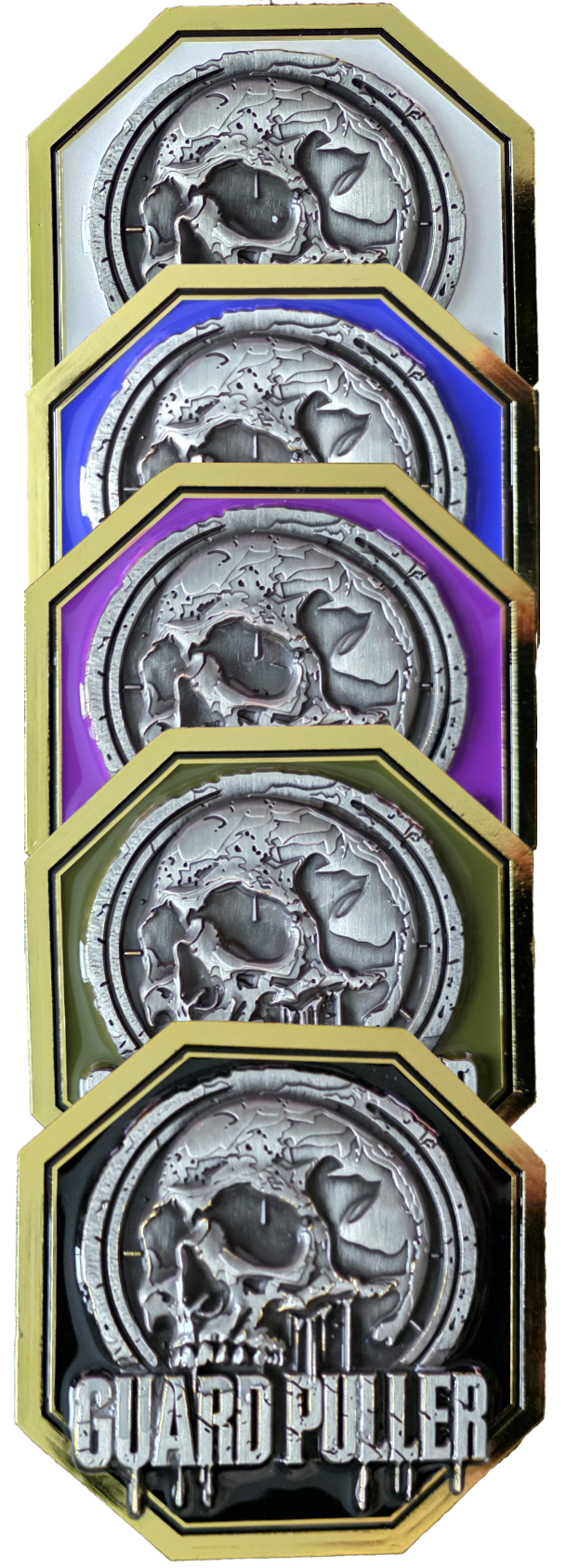 Guard Puller Jiu-Jitsu Rank Challenge Coin Series