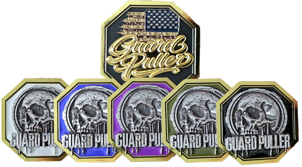 Guard Puller Jiu-Jitsu Rank Challenge Coin Series