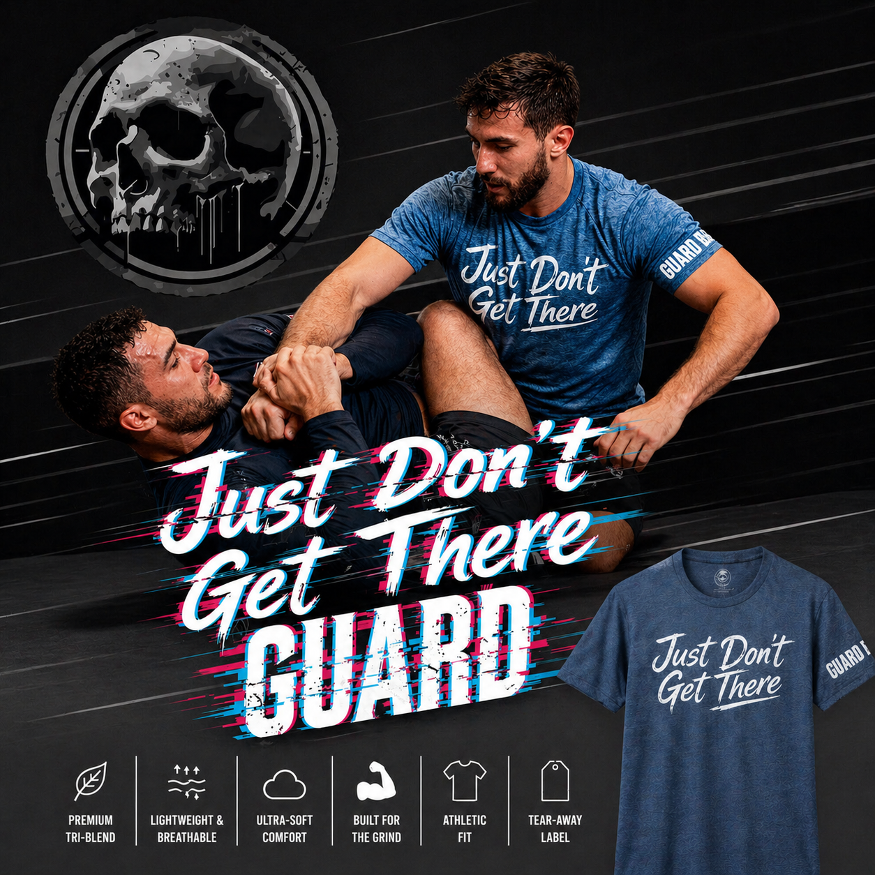 Just Don’t Get There Tee | Built on Bad Positions & Better Lessons